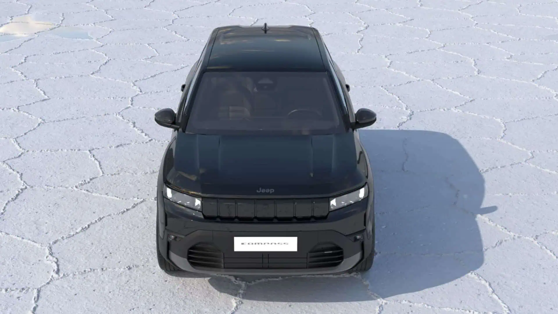 Renting New Jeep Compass Altitude Vulcano SUV Híbrido Automático Etiqueta ECO