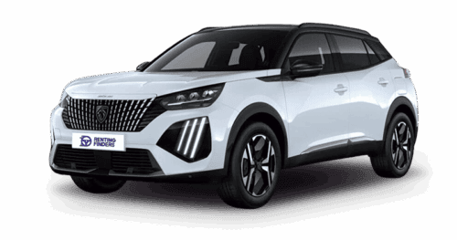 Renting Peugeot 2008 GT Hybrid 145 eDCS6 Sin Entrada