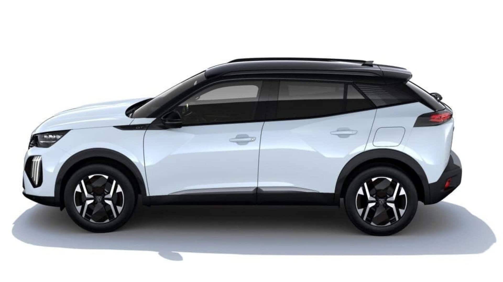 Renting New Peugeot 2008 GT SUV Híbrido Automático Etiqueta ECO Blanco Okenite