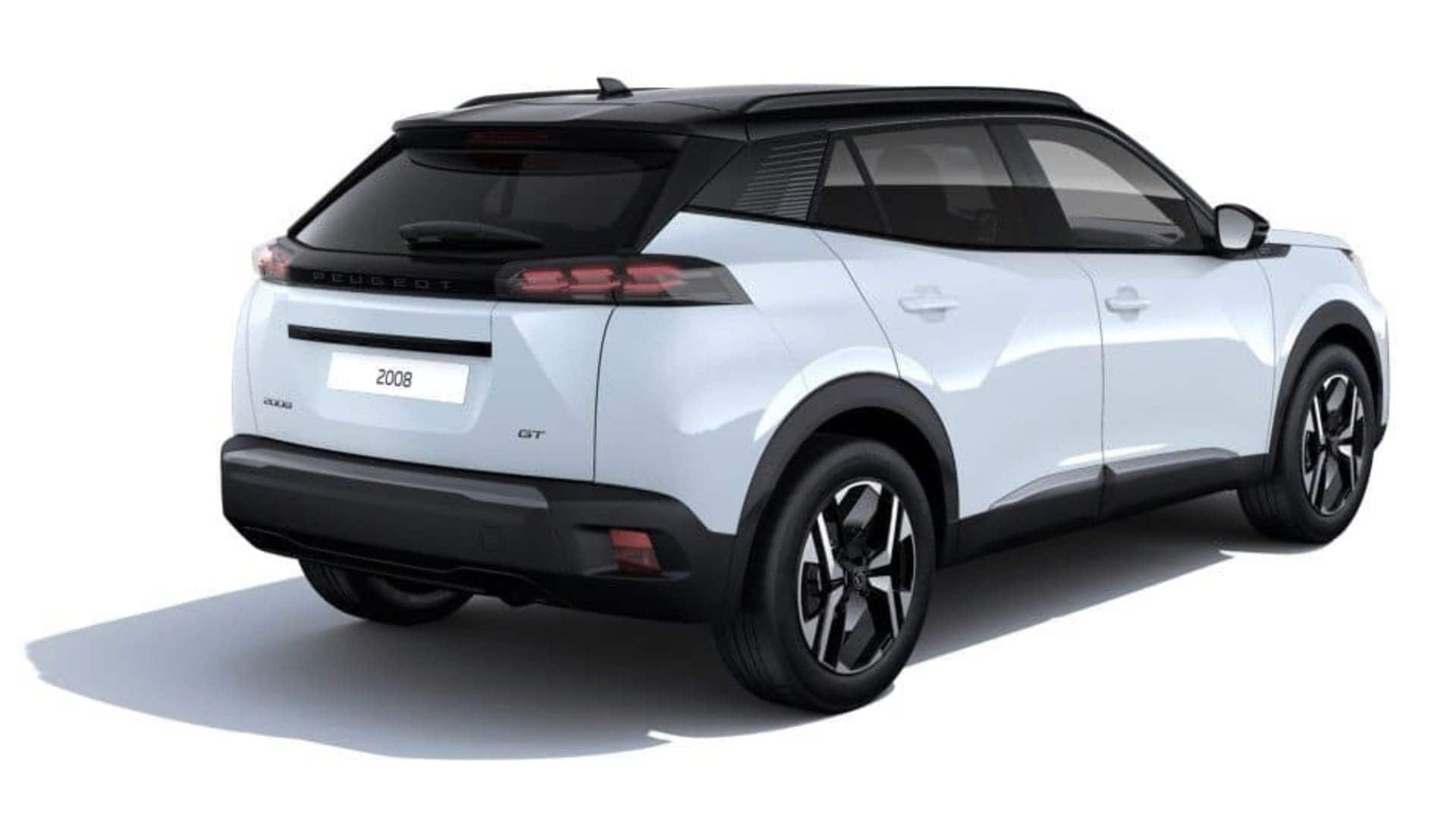 Renting New Peugeot 2008 GT SUV Híbrido Automático Etiqueta ECO Blanco Okenite