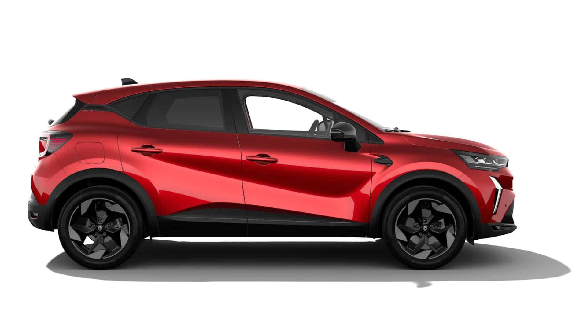 Renting Renault Captur Full Hybrid Techno Rojo Deseo B-SUV Híbrido Automático Etiqueta ECO