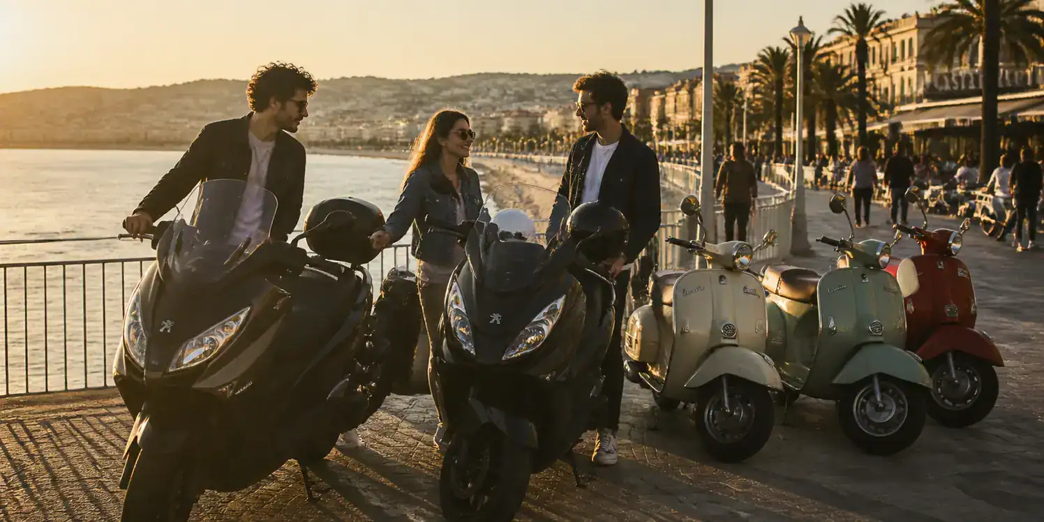 scooter maxi scooter renting scooter o una maxi scooter de renting