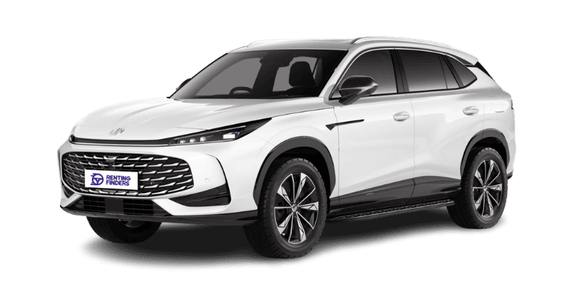 Renting MG HS PHEV Comfort White Pearl SUV Automático Hibrido-Enchufable Etiqueta 0 Renting Finders