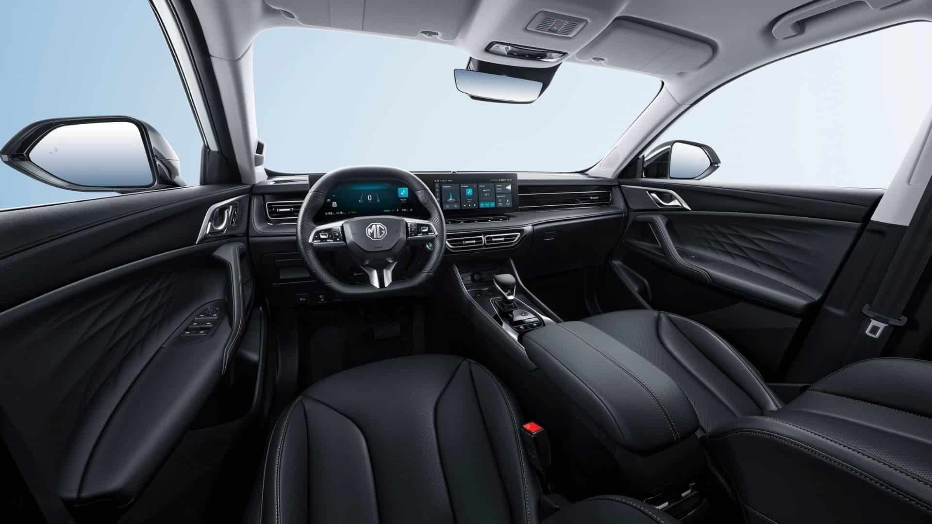 Renting MG HS PHEV Comfort White Pearl SUV Automático Hibrido-Enchufable Etiqueta 0 Interior