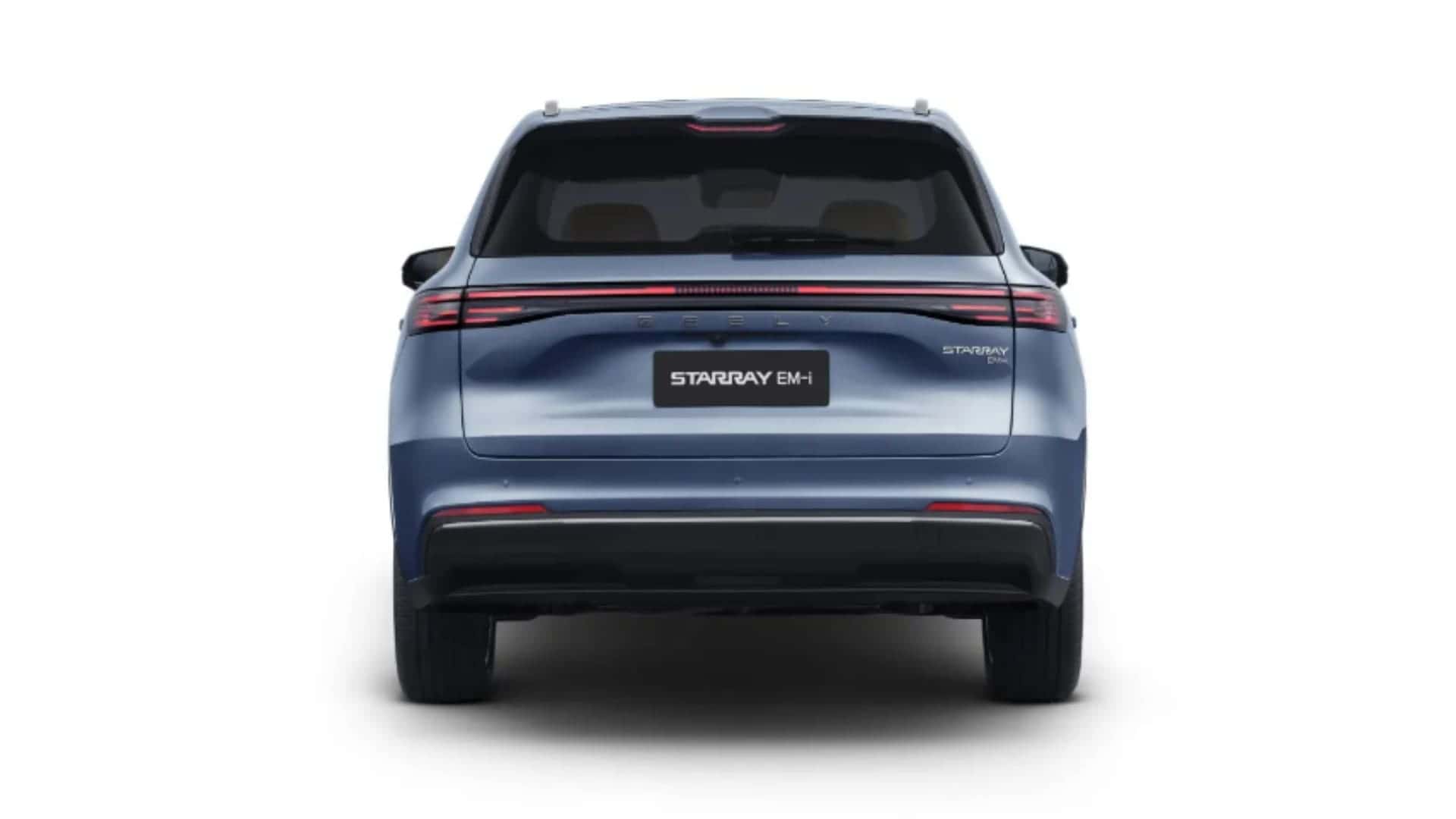 Renting New Geely Starray EM-i Max Azul Glaciar SUV PHEV Automático Etiqueta 0