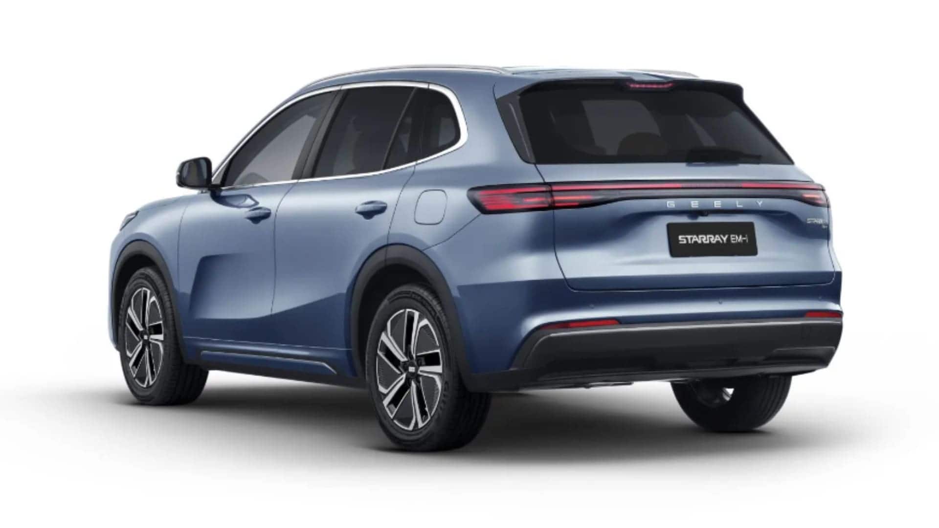Renting New Geely Starray EM-i Max Azul Glaciar SUV PHEV Automático Etiqueta 0