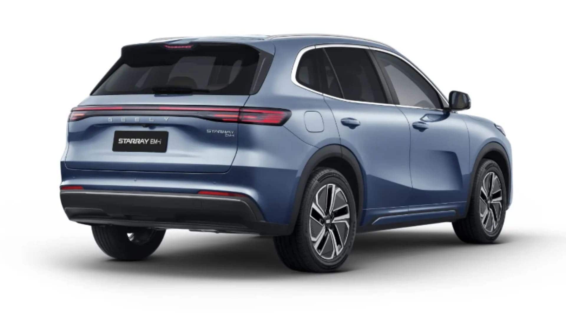 Renting New Geely Starray EM-i Max Azul Glaciar SUV PHEV Automático Etiqueta 0