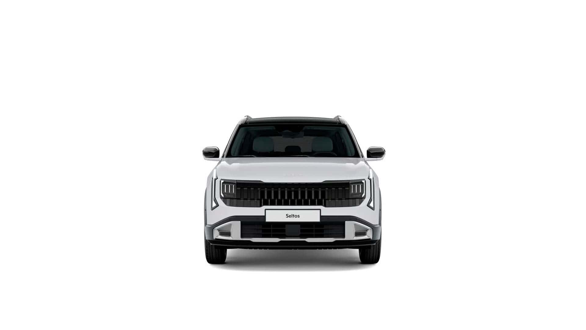 Renting New Kia Seltos Concept Clear White SUV