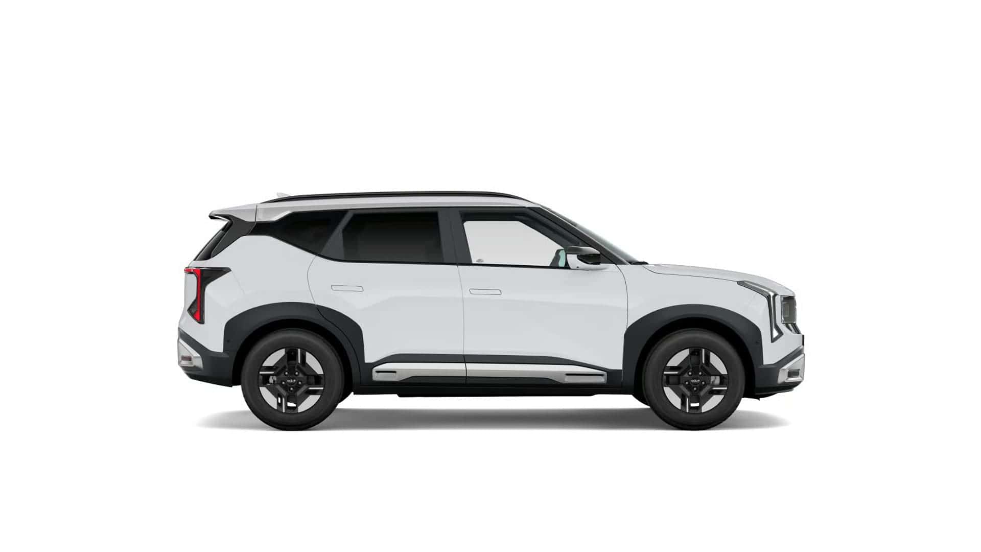 Renting New Kia Seltos Concept Clear White SUV