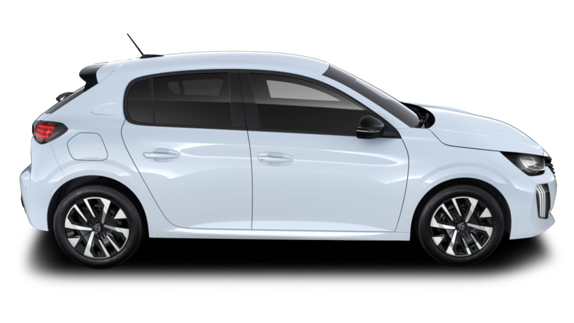 Renting New Peugeot e208 Style Blanco Okenite Compacto Automático Eléctrico Etiqueta 0