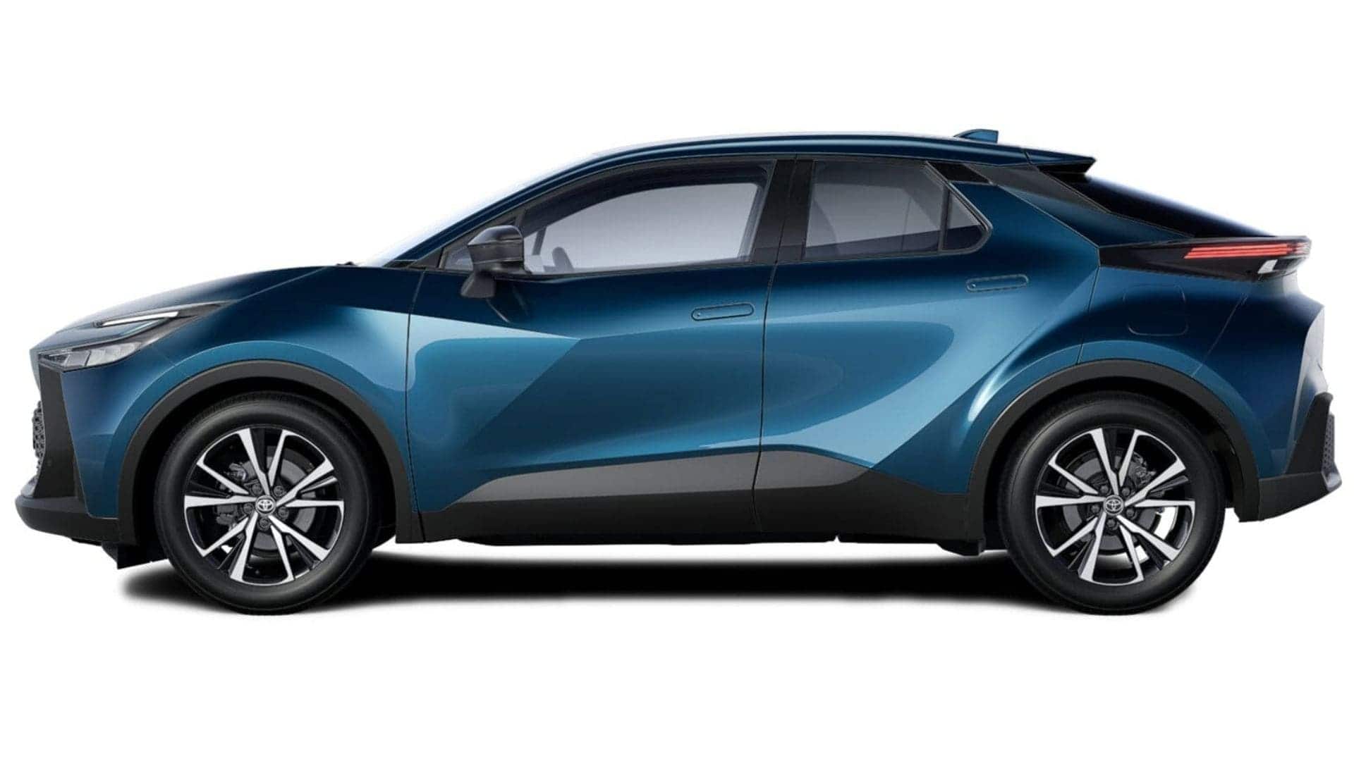 Renting New Toyota C-HR Model Year 2024 Advance Azul Mediterráneo SUV Híbrido Automático Restyling Etiqueta ECO