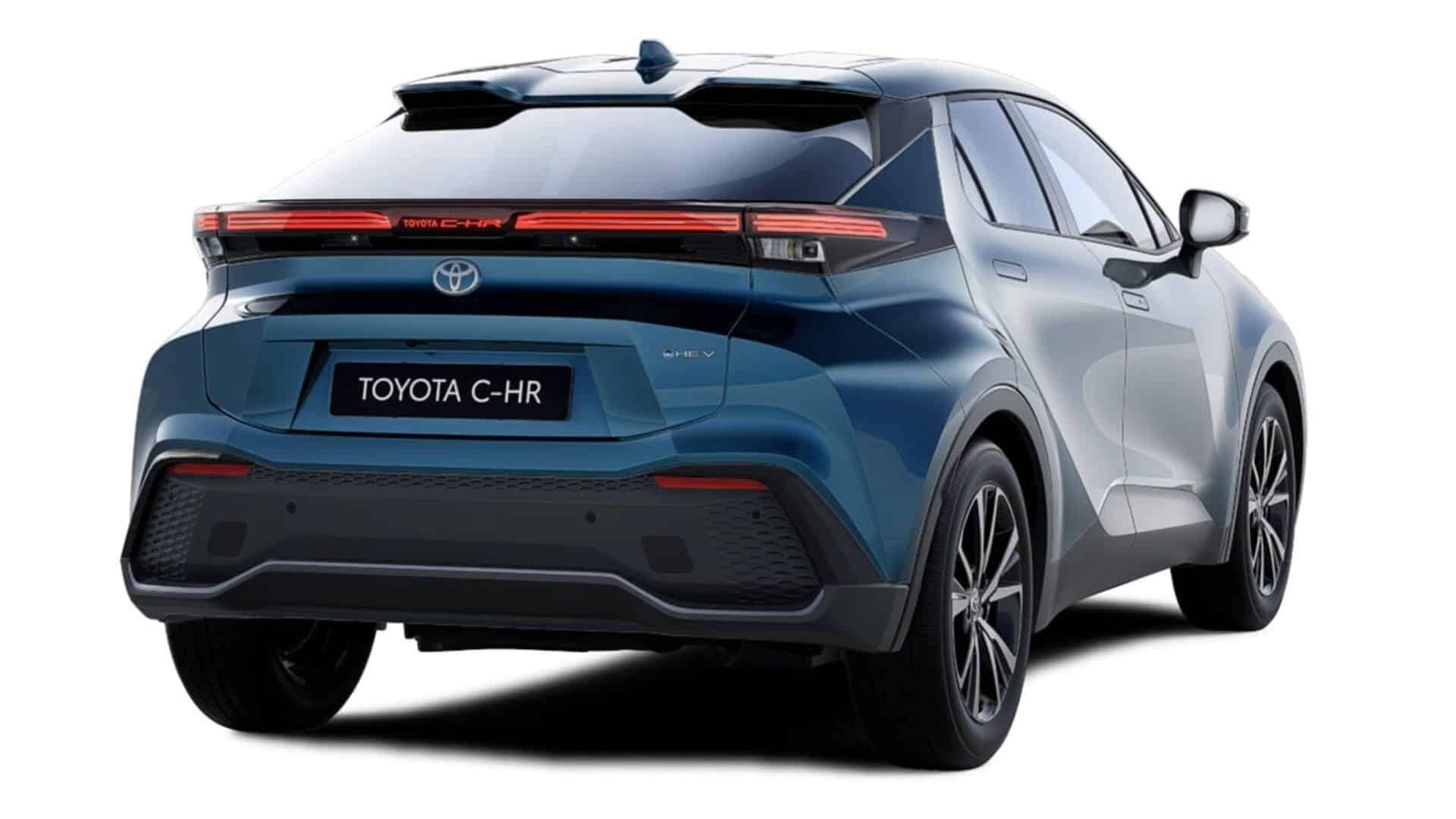 Renting New Toyota C-HR Model Year 2024 Advance Azul Mediterráneo SUV Híbrido Automático Restyling Etiqueta ECO