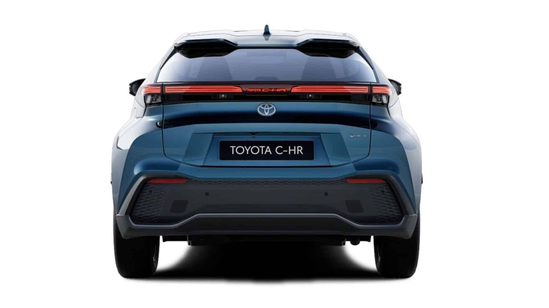 Renting New Toyota C-HR Model Year 2024 Advance Azul Mediterráneo SUV Híbrido Automático Restyling Etiqueta ECO