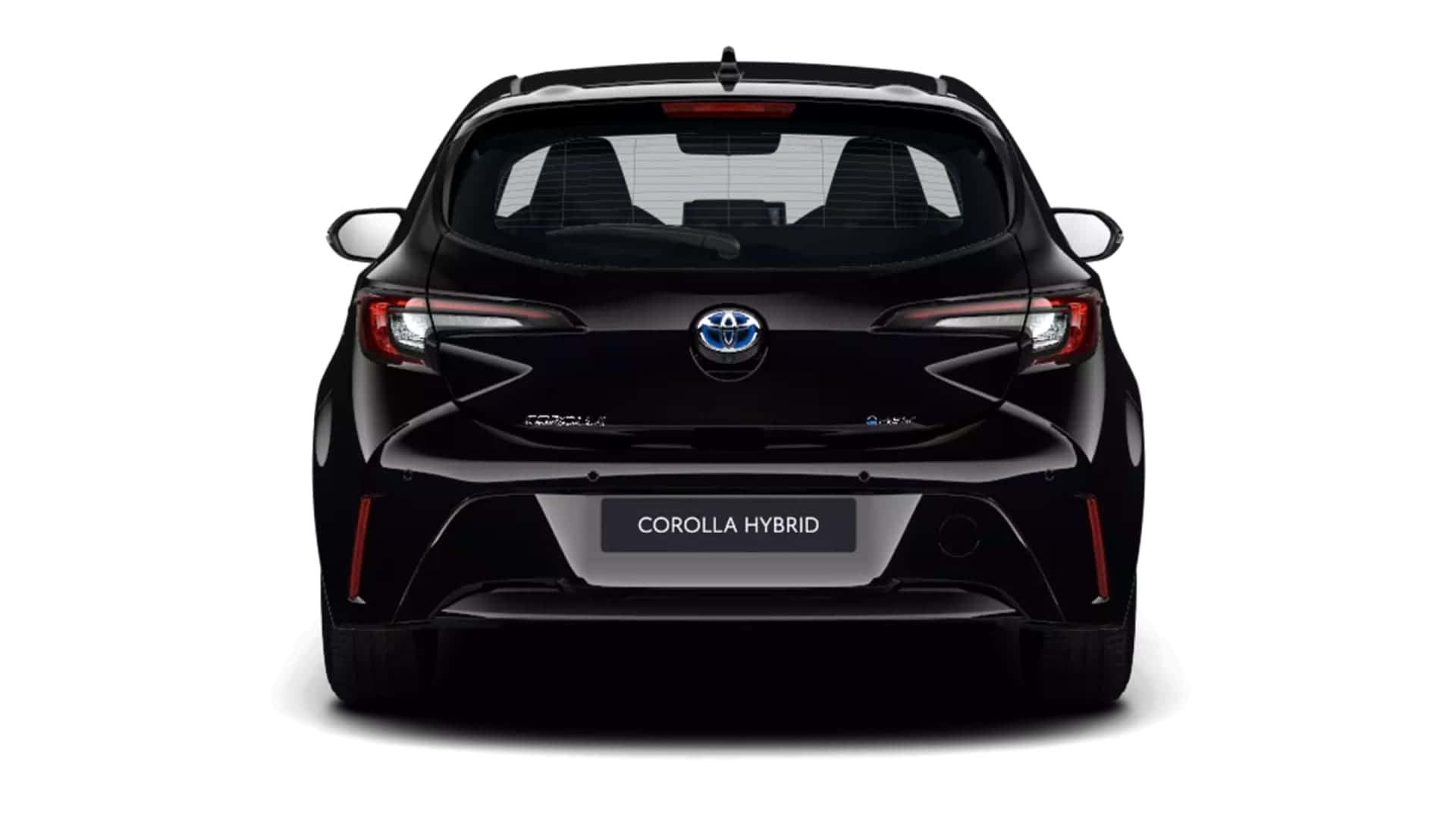 Renting New Toyota Corolla Hybrid MY27 Active Negro Azabache Compacto Híbrido Automático Etiqueta ECO