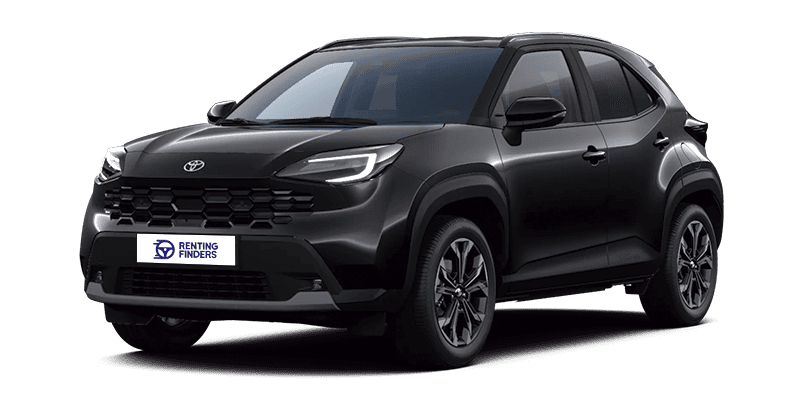 Renting New Toyota Yaris Cross MY27 Active Negro Azabache B-SUV Híbrido Automático Etiqueta ECO Renting Finders
