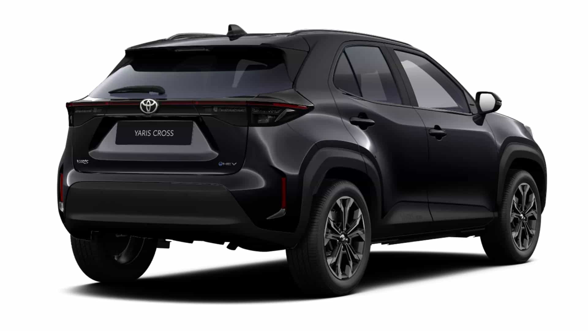 Renting New Toyota Yaris Cross MY27 Active Negro Azabache B-SUV Híbrido Automático Etiqueta ECO