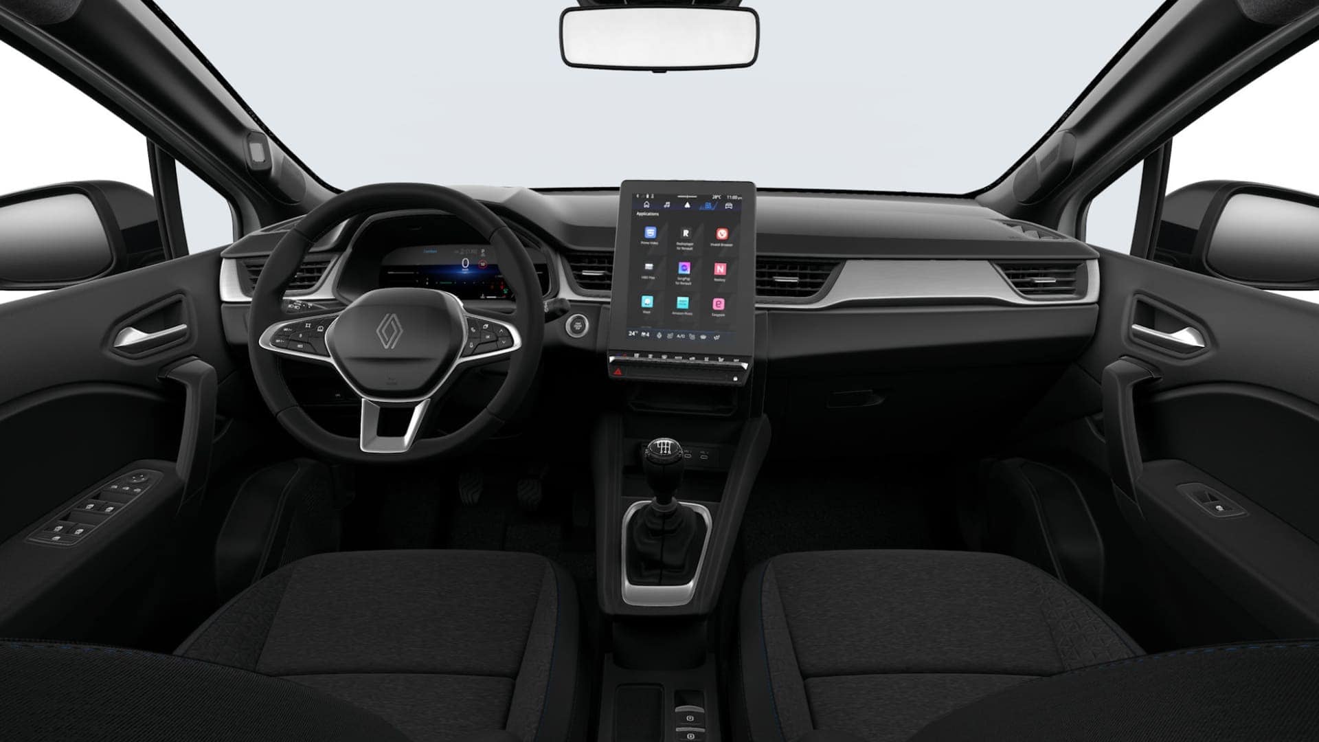 Renault Symbioz Evolution ECO-G Blanco Nacarado SUV Manual GLP-Gasolina Etiqueta ECO Interior