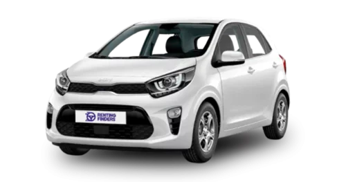 Renting Kia Picanto Concept Compacto Blanco Clear White Manual Renting Finders