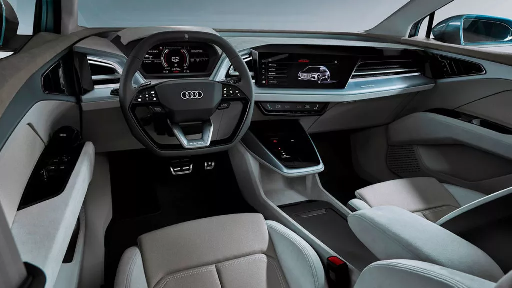 Equipamiento de última tecnología del Audi Q4 e-tron