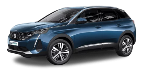 Renting Peugeot 3008 Allure Pack SUV Automático Azul Celebes Renting Finders