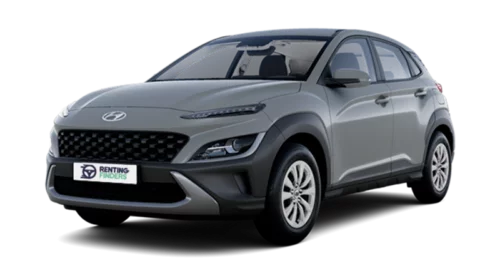 Renting Hyundai Kona Klass gray