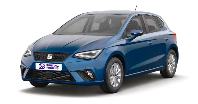 Renting Seat Ibiza Azul Saphire Style XM Compacto Manual Renting Finders